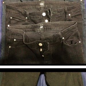 Asos skinny jeans and Zara vest bundle