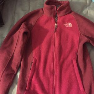 North face zip up