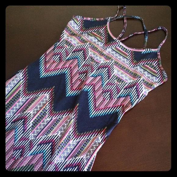 Beautiful Form Fitting Dress with Crisscross Back