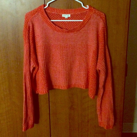 UO boxy cropped sweater