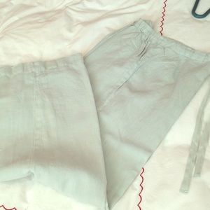 Linen casual pants
