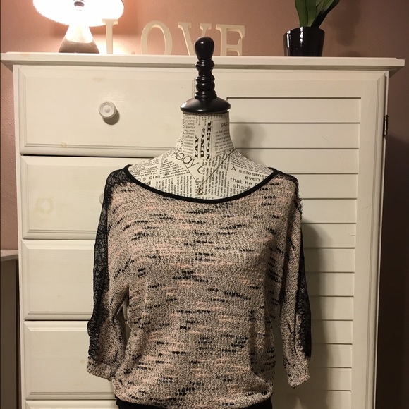 BCX Lace Sweater