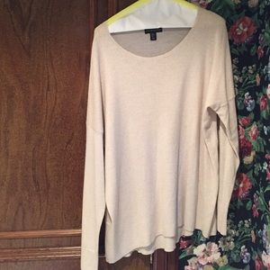 Beige Cynthia Rowley Sweater (XL)