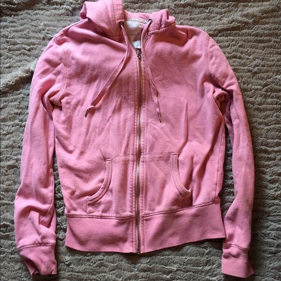 Victoria's secrete pink zip up jacket