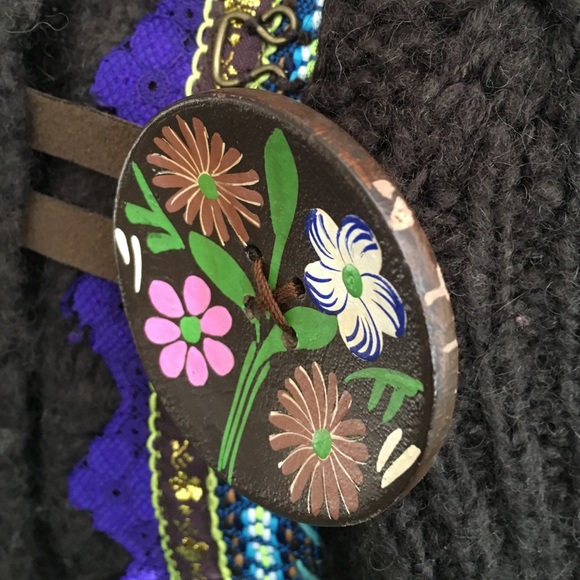 Free People Klara Button Hooded Cardigan Small - Picture 2 of 3