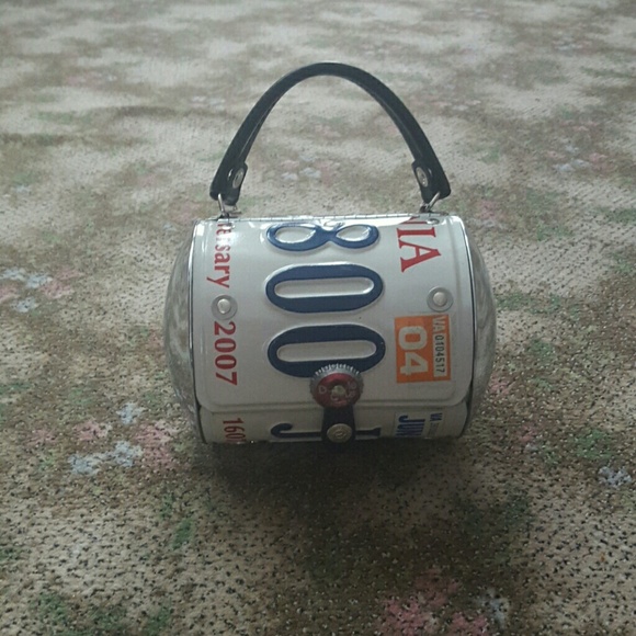 Virginia License plate purse