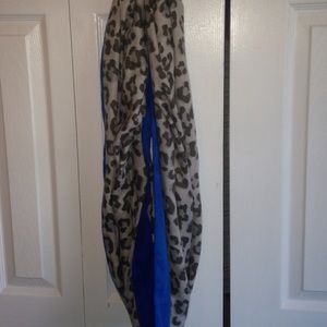 Cheetah print scarf