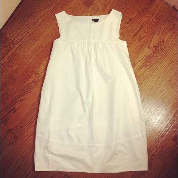 White Theory Shift Dress