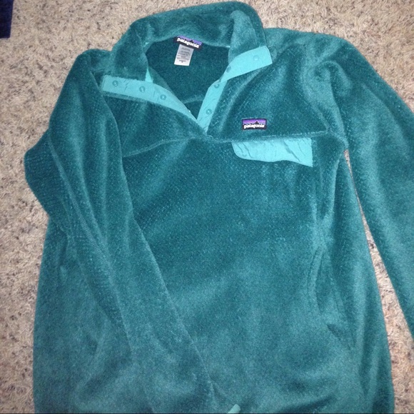 Patagonia Jackets & Blazers - NWOT Teal Patagonia Re-Tool Pullover