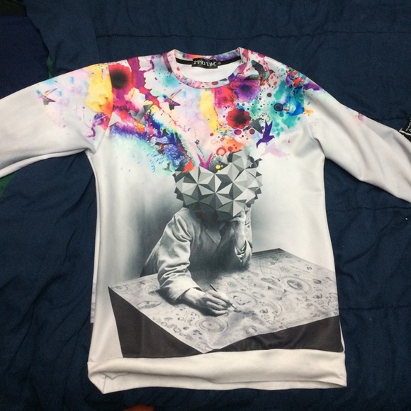 1991 INC Trippy Sweater