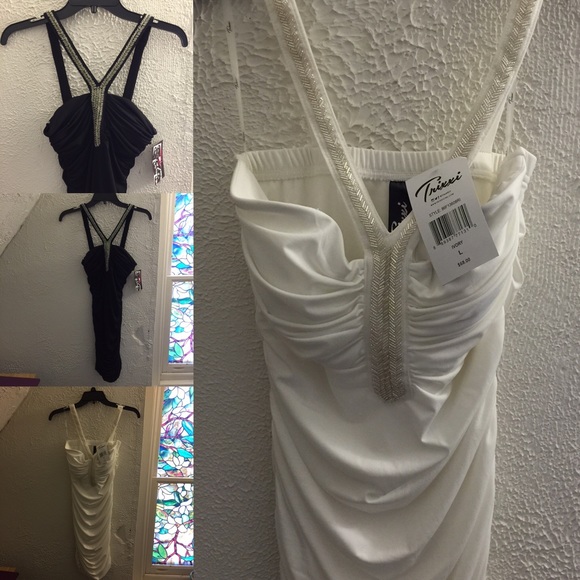 Beaded Bodycon Dress (2️⃣ available) - Picture 6 of 6