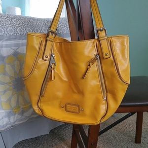 Mustard Yellow Nine West Purse