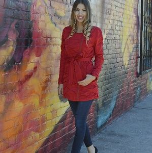 Lovely full sleeved jacket w/detachable waistcoat