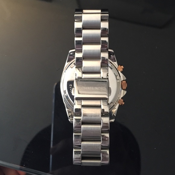 Micheal Kors silver/ rose gold watch main image 4