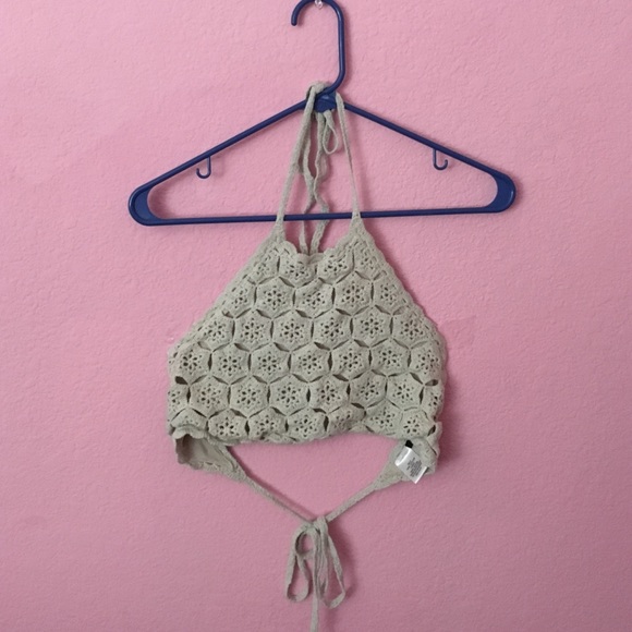 Crochet crop top