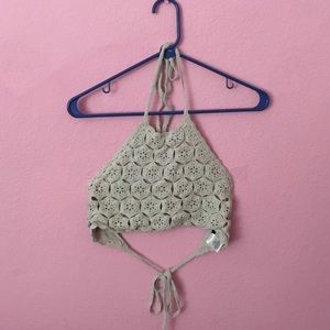 Crochet crop top