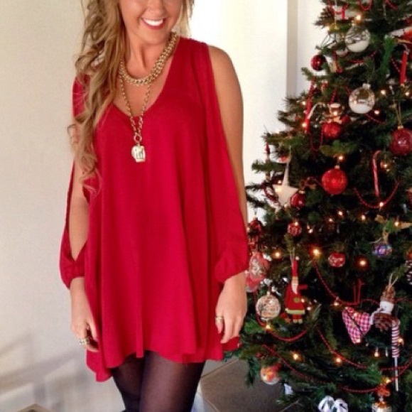 Red dress Size S