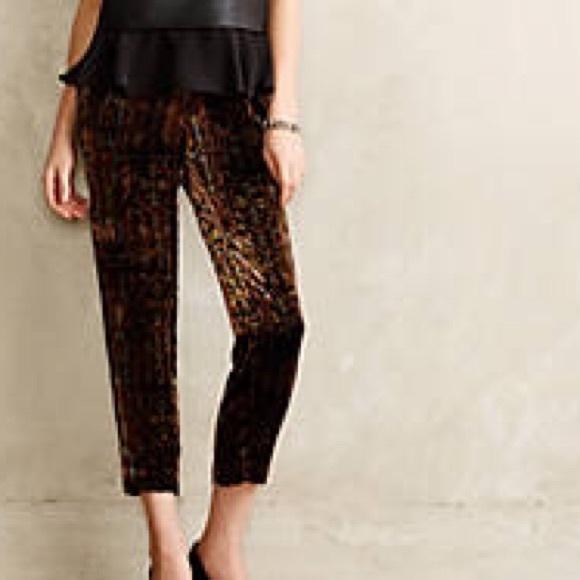Velour Printed Trouser - Picture 4 of 4