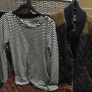 JCrew Striped Tee
