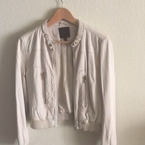 Joie off white slouch leather