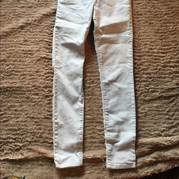 High waisted 3 bottom skinny jeans. Light sky blue - Picture 3 of 3