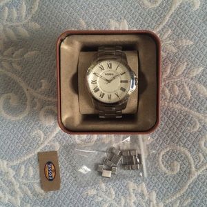 Fossil "Grant" Stainless Steel Watch