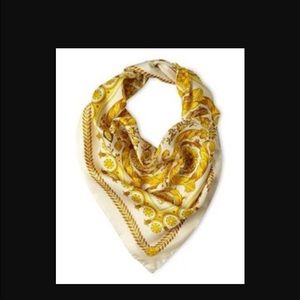 Versace silk  scarf brand new still has tags..