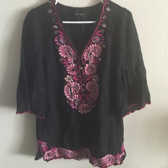 Nanette Lapore embroidered tunic