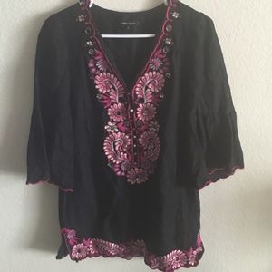 Nanette Lapore embroidered tunic