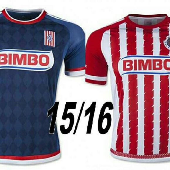 Tops - Chivas Guadalajara Bravo Reyna De Negris Jersey Tops - Chivas Guadalajara Bravo Reyna De Negris Jersey