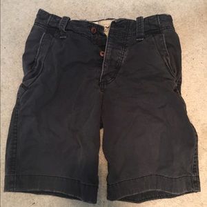 Men's size 28 navy blue hollister khaki shorts