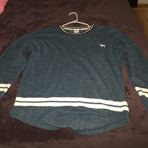 PINK Victoria's Secret Campus Long Sleeve Tee