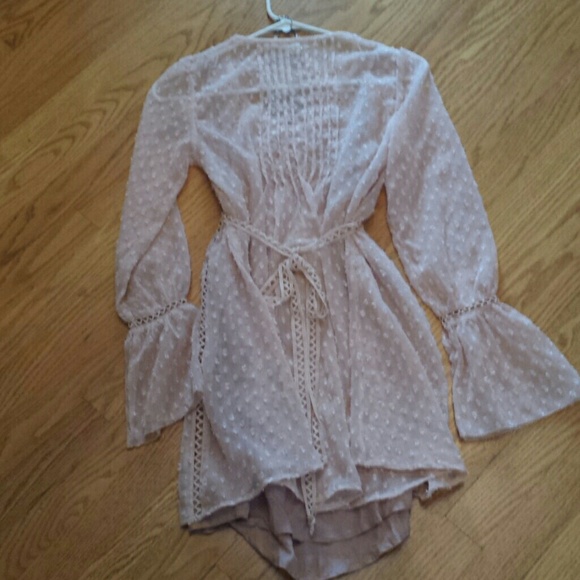 Pink boho dress/tunic - Picture 3 of 4