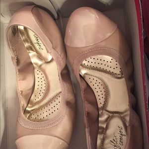 Beige Ballet Shoes