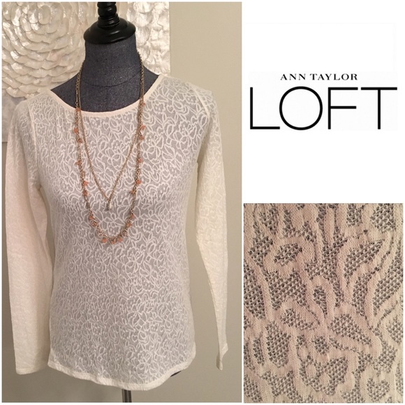 LOFT Tops - Loft Lace Top