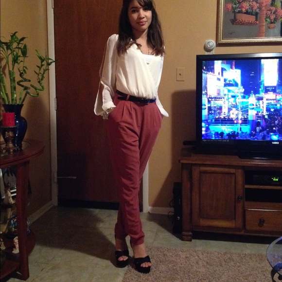 Blouse & pant jumpsuit!