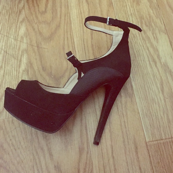Black heels