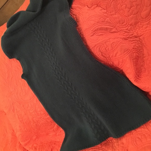 Sz M angora/lambs wool/rabbit hair tunic sweater. - Picture 4 of 4