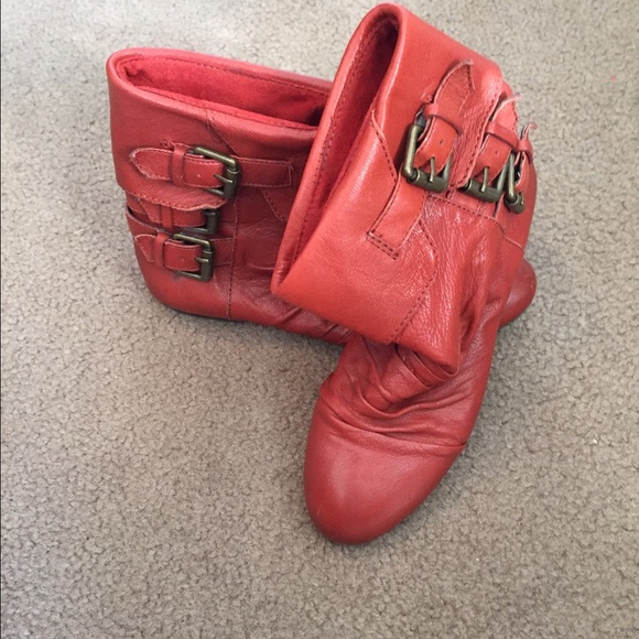 Red Booties - Picture 3 of 4