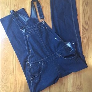 Trendy wide leg overalls