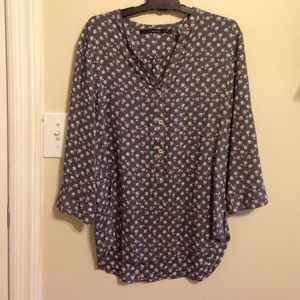 3/4 sleeve blouse
