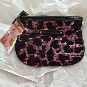 Betsey Johnson cheetahlicious purse