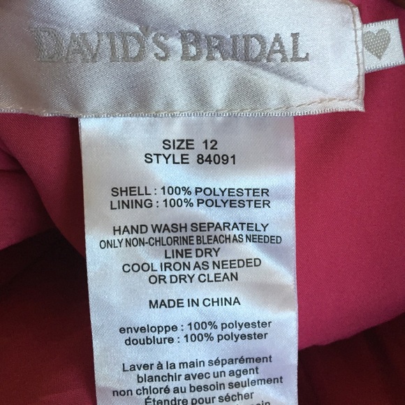 David's bridal dress