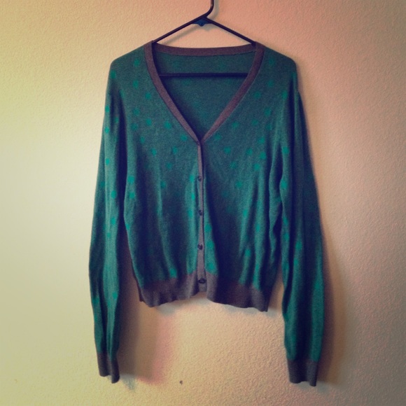 CAbi Polka Dot Cardigan