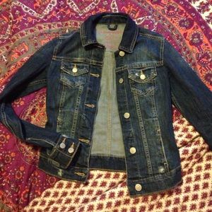 Aeropostale Distressed Denim Jacket