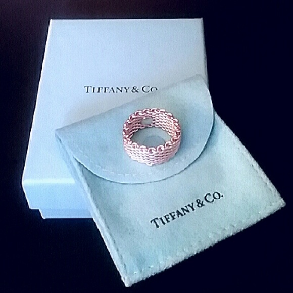 TIFFANY & CO Somerset Mesh Ring