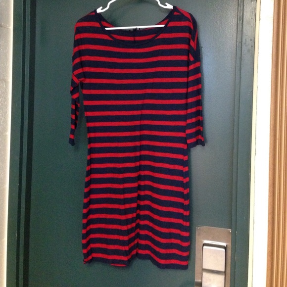 Fitted stripped dress