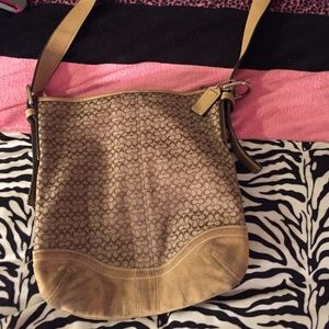 Real Coach crossbody bag