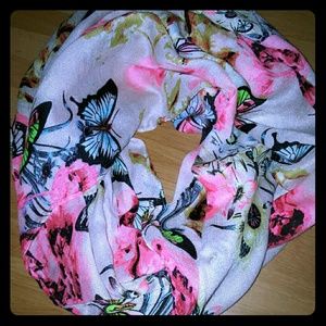 Floral Infinity Scarf