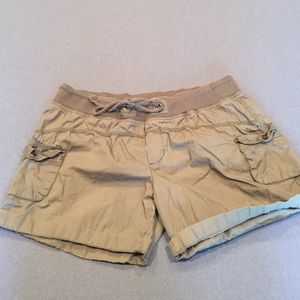 Green Cargo Shorts
